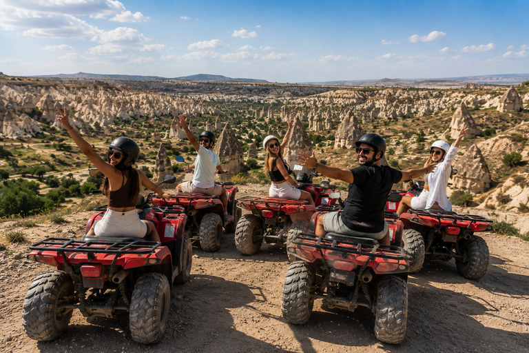 Cappadocia: ATV Tour & Barbecue at Sunset 2 hours - Sunset (without barbecue)