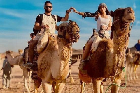 Marrakech: Agafay Desert Quad, Camel Ride & Dinner Fire Show