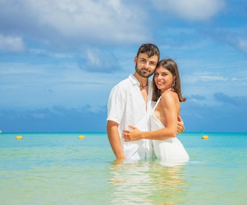 Mauritius: Fotografering på Mont Choisy Beach