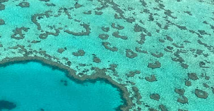 Airlie Beach: Whitsundays a Veľký bariérový útes vyhliadkový let