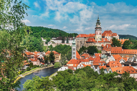 Excursion privée d&#039;une journée de Linz à Cesky Krumlov et retour