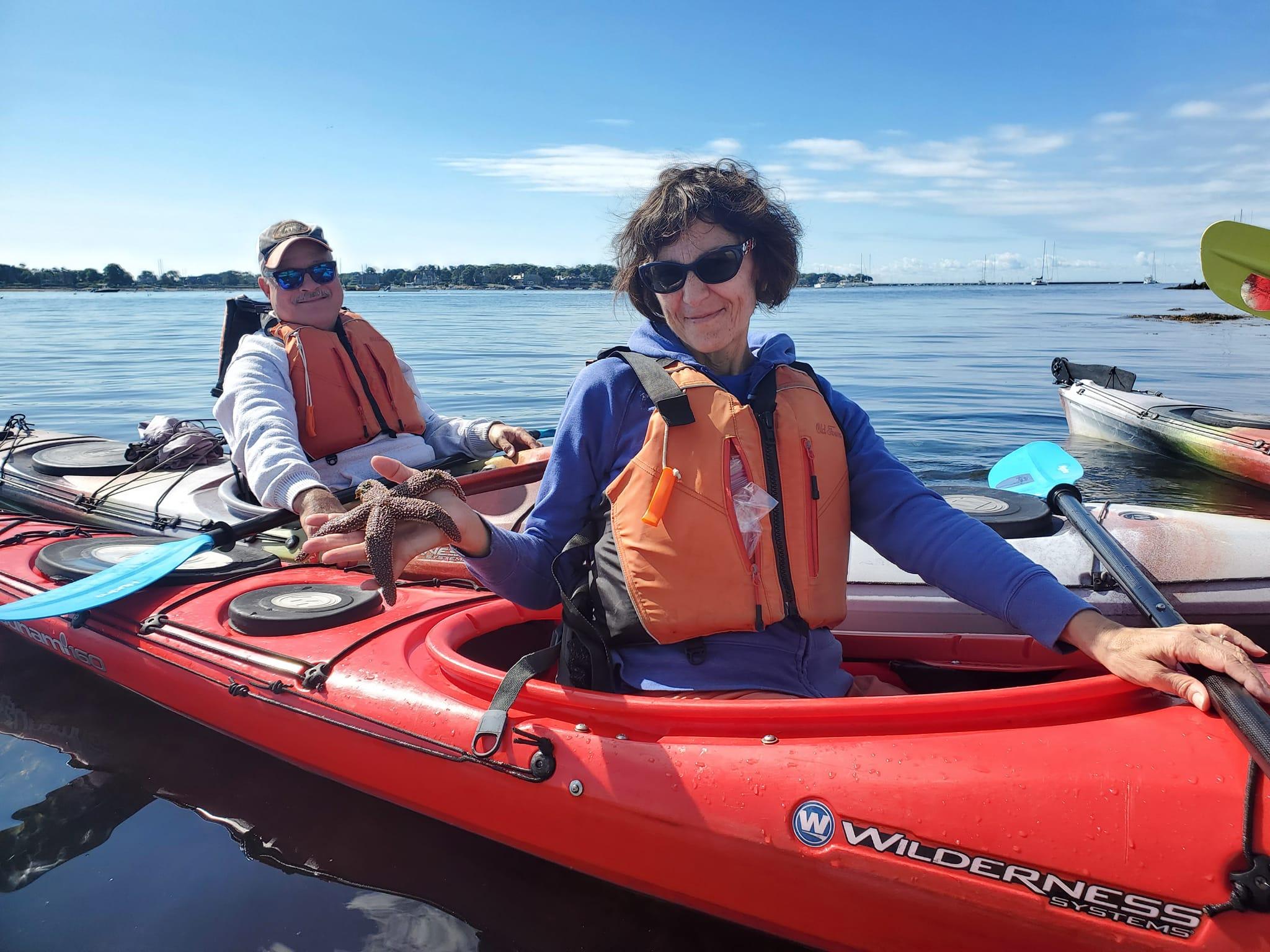 Tagesausflug von Boston aus: Kajaktour durch den Hafen von Gloucester
