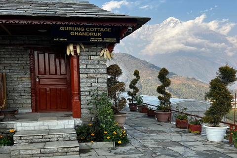 Pokhara: 3-Day Ghorepani Poon Hill and Ghandruk circuit Trek