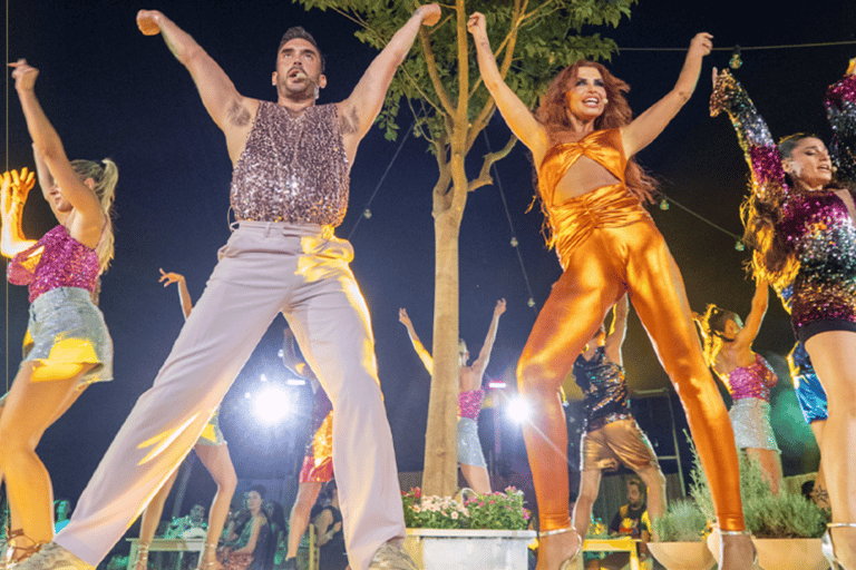 Athens: Greek Wedding Rooftop Party & Interactive Live Show Spirits Only Package