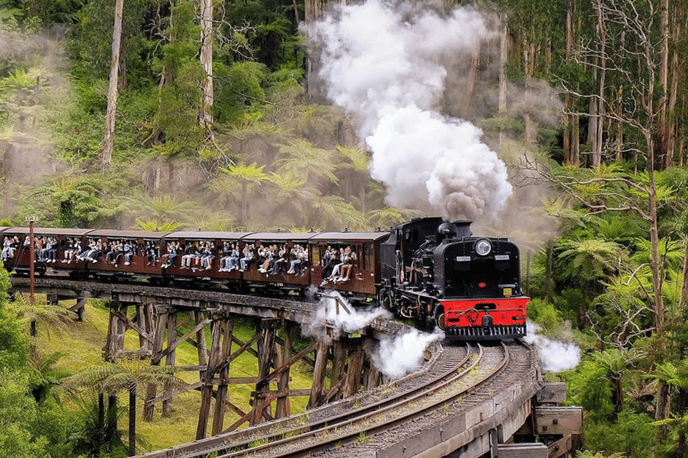 Melbourne: Pufenberry Steam Train and Yarra Valley Tour