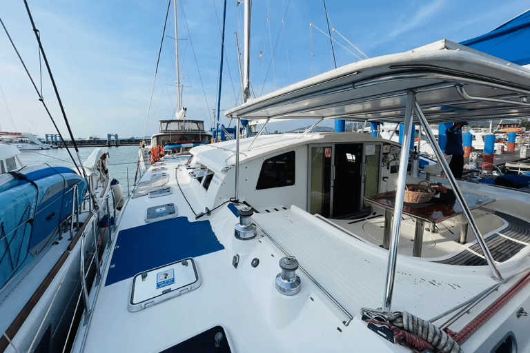 Phuket: Small-Group Catamaran to Coral & Racha Catamaran Day Tour to Coral & Racha Islands (No Transfer)