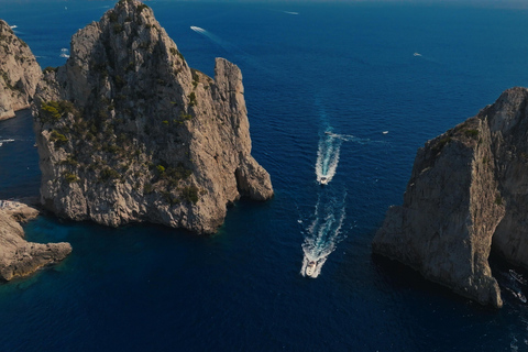 Transfert privé en bateau de luxe : de Naples à Capri