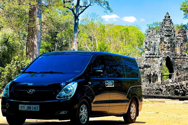Private Phnom Penh to Siem Reap Transfer with Lunch