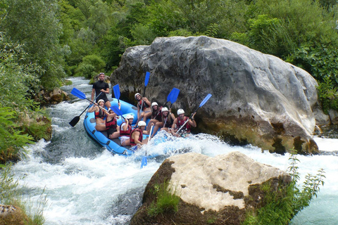 Split/Omiš: Cetina River Rafting with Cliff Jump & Swimming 3-Hour Rafting from Omiš