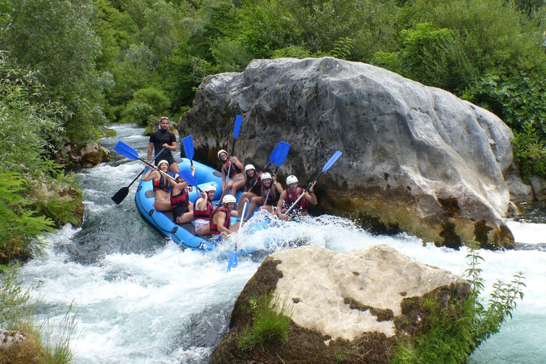 Split/Omiš: Cetina River Rafting with Cliff Jump & Swimming 3-Hour Rafting from Omiš