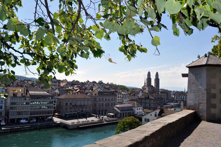 Visite du centre-ville et déjeuner, tour en bateau, musée Lindt, téléphérique