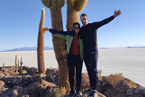 La Paz: Buss till Atacama Chile med avslutning i Uyuni.