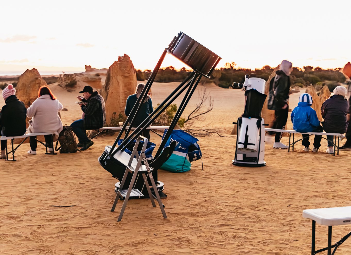 Fra Perth: The Pinnacles Desert Sunset and Star-Gazing Tour