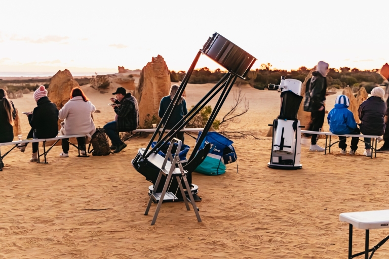 Vanuit Perth: The Pinnacles woestijnzonsondergang en sterren