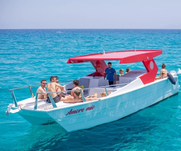 From Latsi: Blue Lagoon Private Yacht Day Trip with Drinks