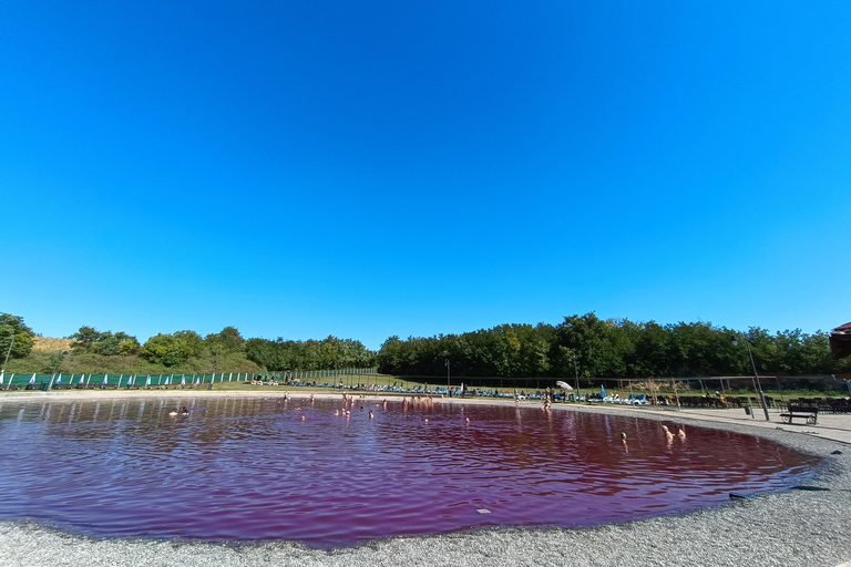 Från Belgrad: Rosa sjön - Pacir Thermal spa