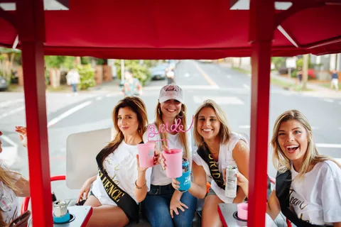 Trolley Pub Party Bike through St. Pete with Bar+Mural Stops