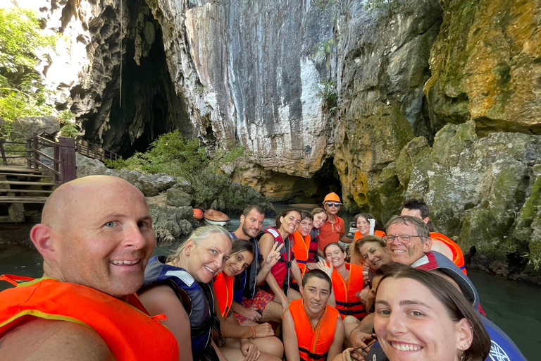 From Hue: Botanic Garden, Phong Nha Cave and Dark Cave Tour