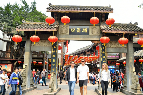 Zhangjiajie to Chongqing by bullet train city highlight tour