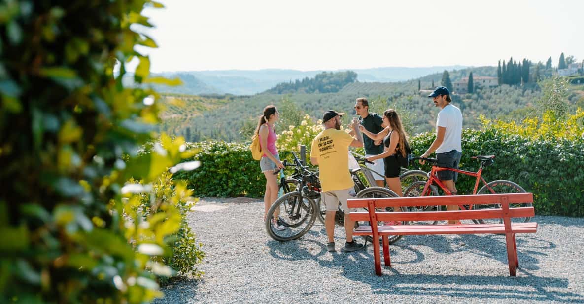 Afbeelding 0 van Begeleide e-bikerit voor het gezin: Toscaanse lunch en spelletjes aan de rivier