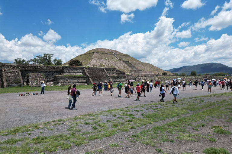 Mexico-stad: Teotihuacan-tour en drankproeverijTeotihuacan-tour: lokale gids en drankproeverij