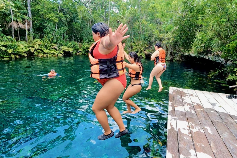 Tulum: Prywatne doświadczenie w parku rozrywki Tankah Adventure Park