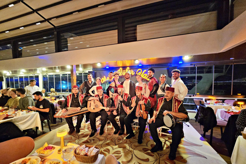 Istanbul: Bosphorus Dinner Cruise with Live Entertainment Bosphorus Dinner Cruise, Soft Drink w/ Transfer