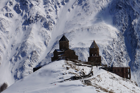 From Tbilisi: Kazbegi, Gudauri & Zhinvali Guided Group Tour