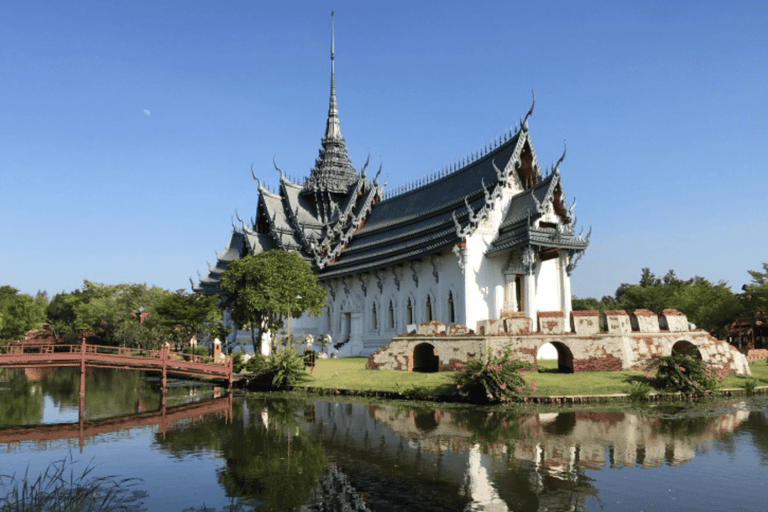 Bangkok: Ancient City Muang Boran and Erawan Museum TourWith Guide Muang Boran &amp; Erawan Museum