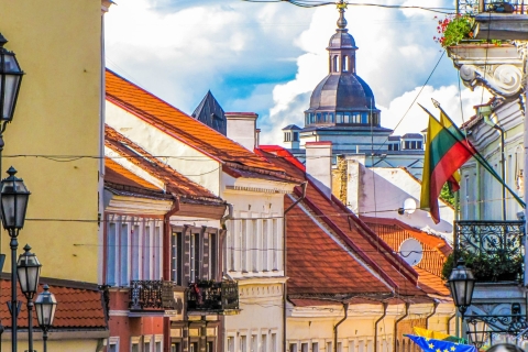 Vilnius : Première promenade de découverte et visite de lecture à pied