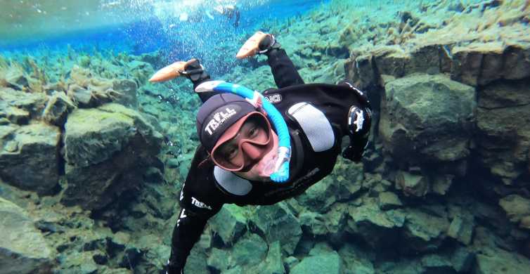 Silfra-Spalte: Schnorcheltour mit Unterwasserfotos