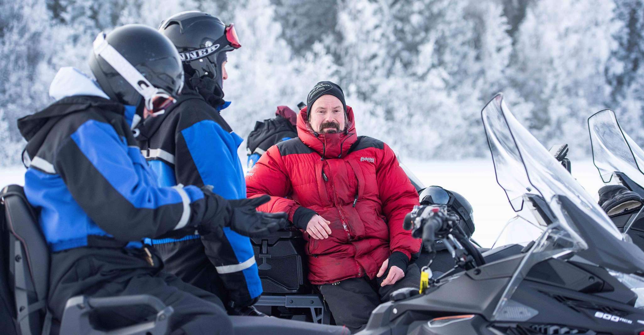 Luleå , Snowmobile - Wald und Eis Natur Tour 2h - Hizvo