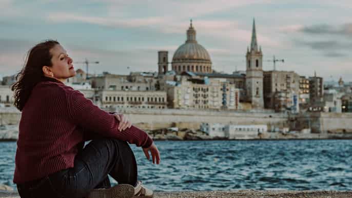 Valletta Cinematic Portraits: An Artistic Photo Experience
