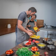 Cartagena: Traditioneller Kochkurs in einem Restaurant in der Altstadt