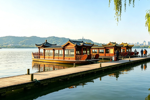 West Lake Boat Ride with Optional Island Visit West Lake Boat Tour with Optional Island Stop