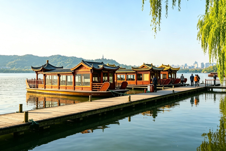 West Lake Boat Ride with Optional Island Visit West Lake Boat Tour with Optional Island Stop