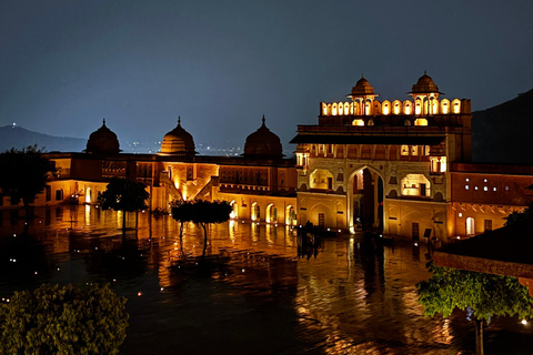 Jaipur: Amer Fort Rooftop Cooking Class with Dinner