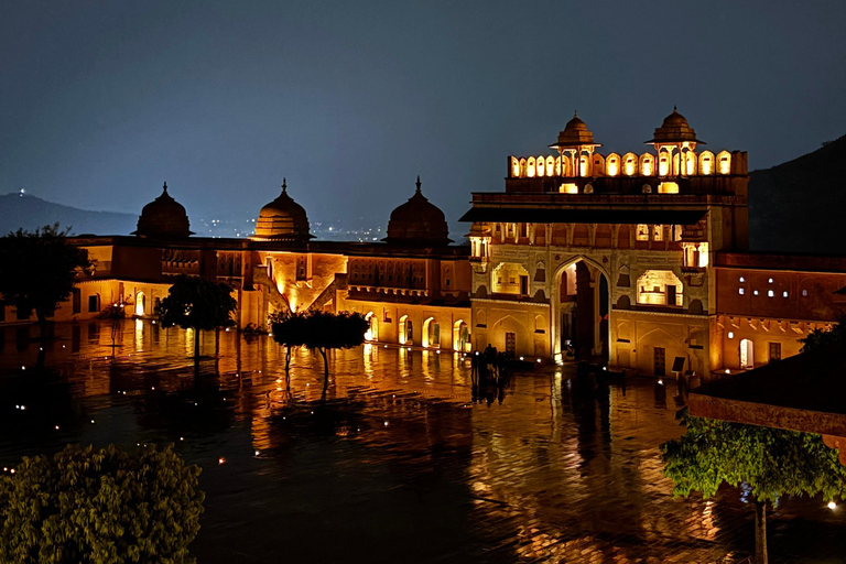 Jaipur: Amer Fort Rooftop Cooking Class with Dinner