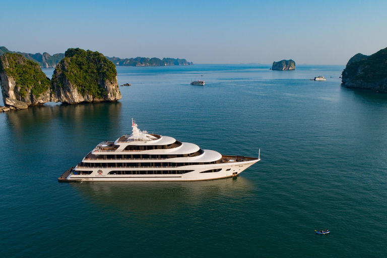 Halong Scarlet Pearl Cruise 2 dagen &amp; BalkonkajuitVanuit Hanoi: Halong Scarlet Pearl Cruise 2 dagen all inclusive