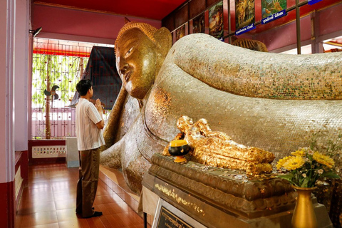 Bangkok: Tradycyjny dom, pływający targ i targ kolejowy Maeklong