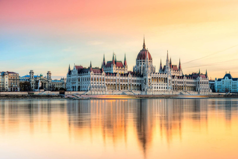 Från Wien: Guidad tur med fotografering i Budapest och BratislavaGruppresa