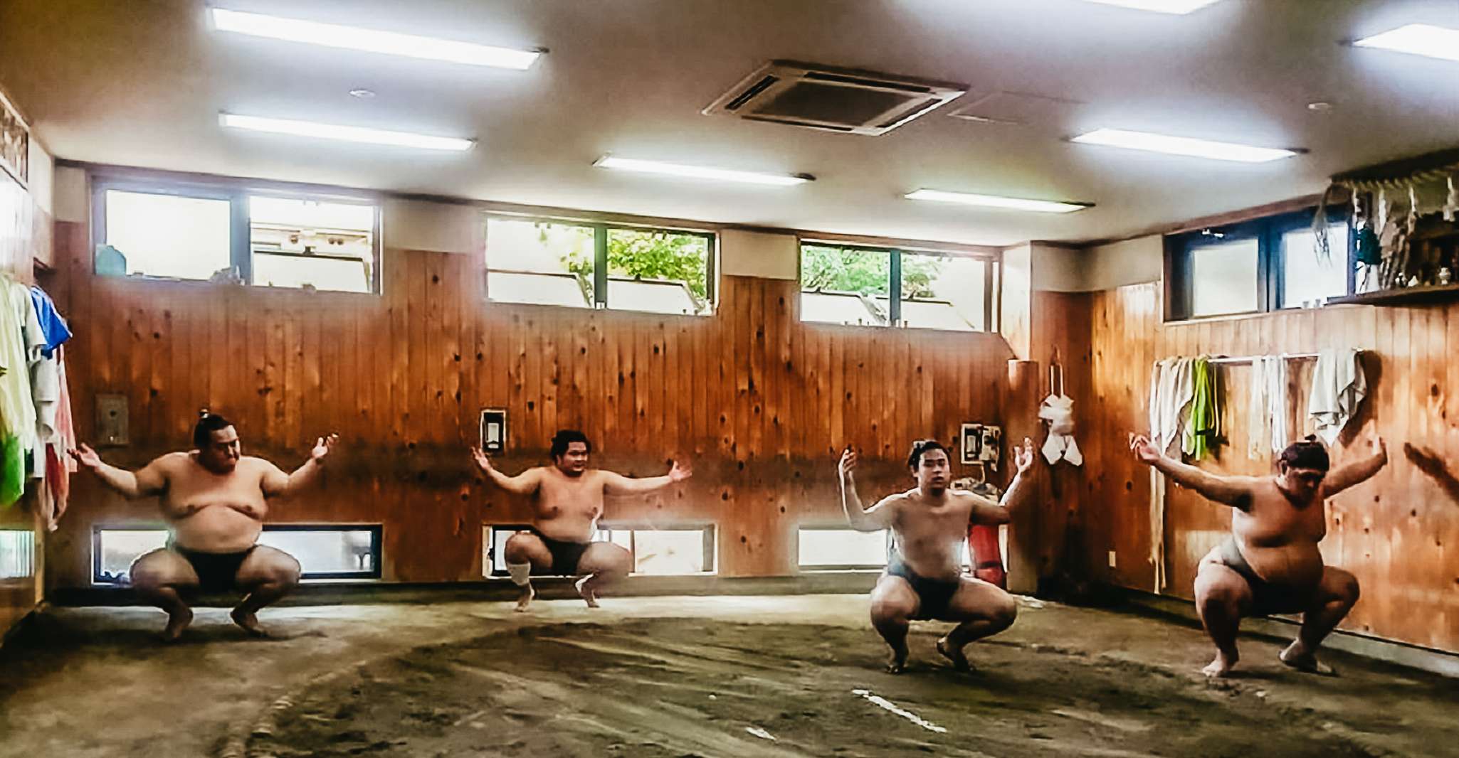 Tokyo, visita di formazione di Sumo Morning - Hizvo