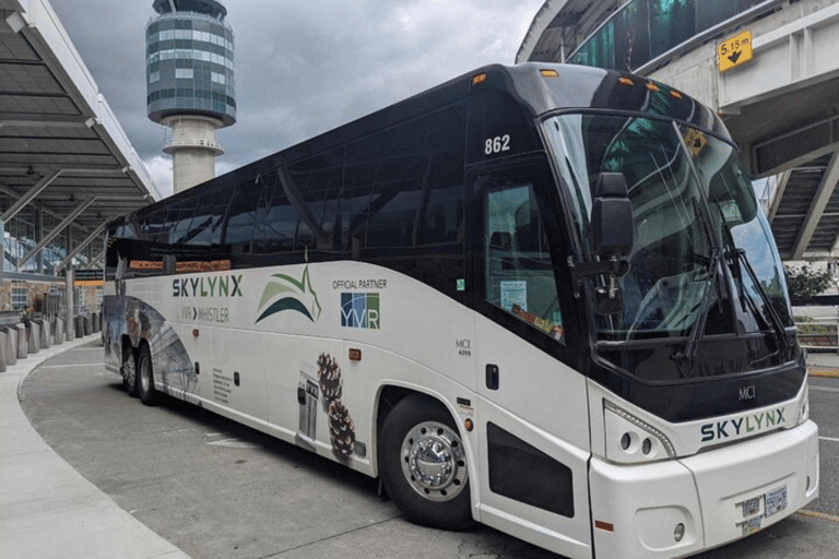 Vancouver: Bus Transfer from/to WhistlerSingle from Whistler to YVR Vancouver Airport