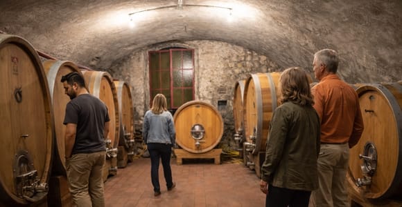 Amarone&Valpolicella: Winery Tour with Transport from Verona