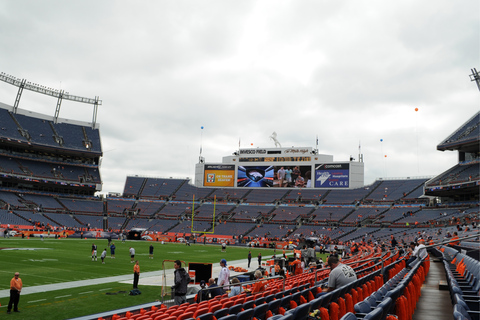 Denver Broncos Football Game at Empower Field at Mile High Long Side Upper