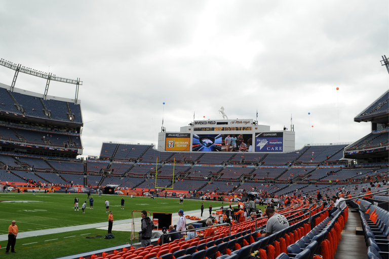 Denver Broncos Football Game at Empower Field at Mile High Long Side Upper