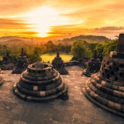 Yogyakarta: Borobudur Sunset with Guaranteed Climb & Prambanan