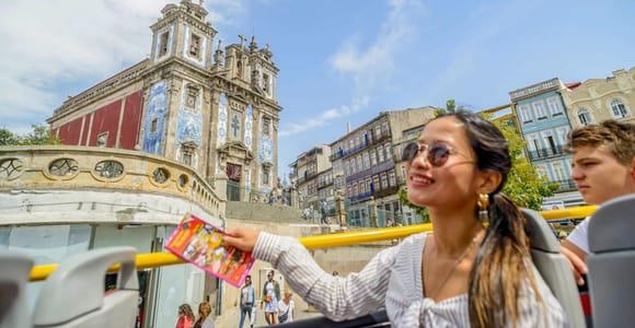 Porto Walking Tour with Audioguide & HO-HO Bus+Cruise Option