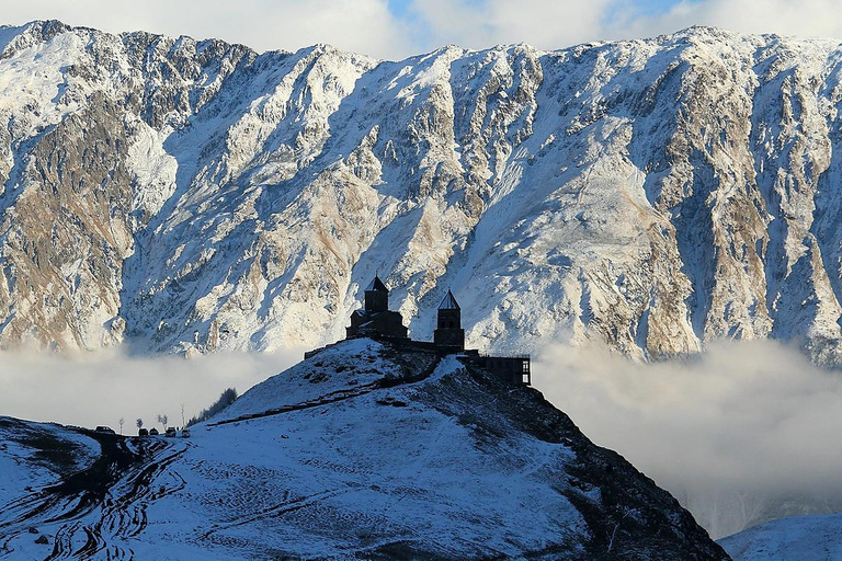 From Tbilisi: Kazbegi & Gudauri Full-Day Tour with Guide