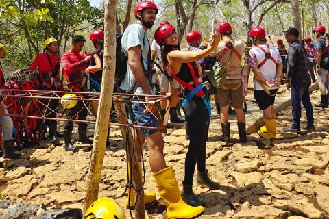 Yogyakarta: Aventura en la cueva de Jomblang con rappel